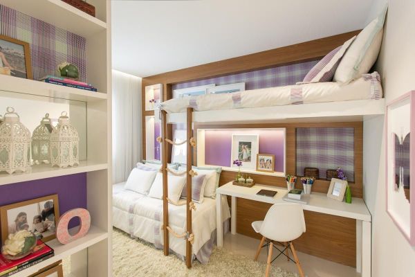 cama suspensa para quarto de criança