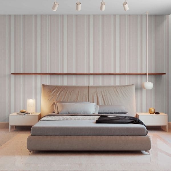 papel de parede para quarto pequeno casal