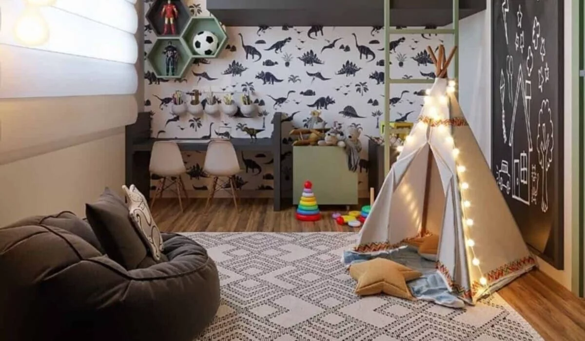 papel de parede quarto infantil masculino