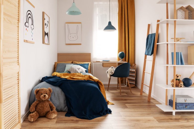 quarto infantil masculino moderno