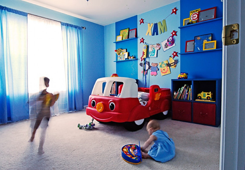 quarto de bebê menino