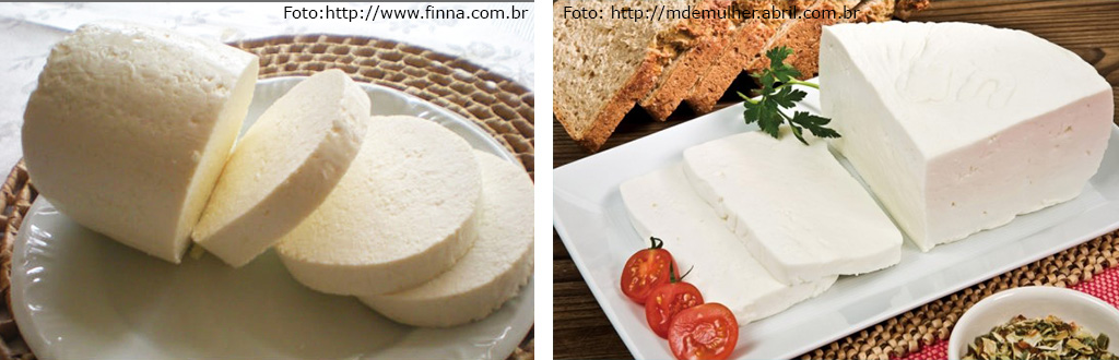 queijo minas frescal ou ricota para tatuagem