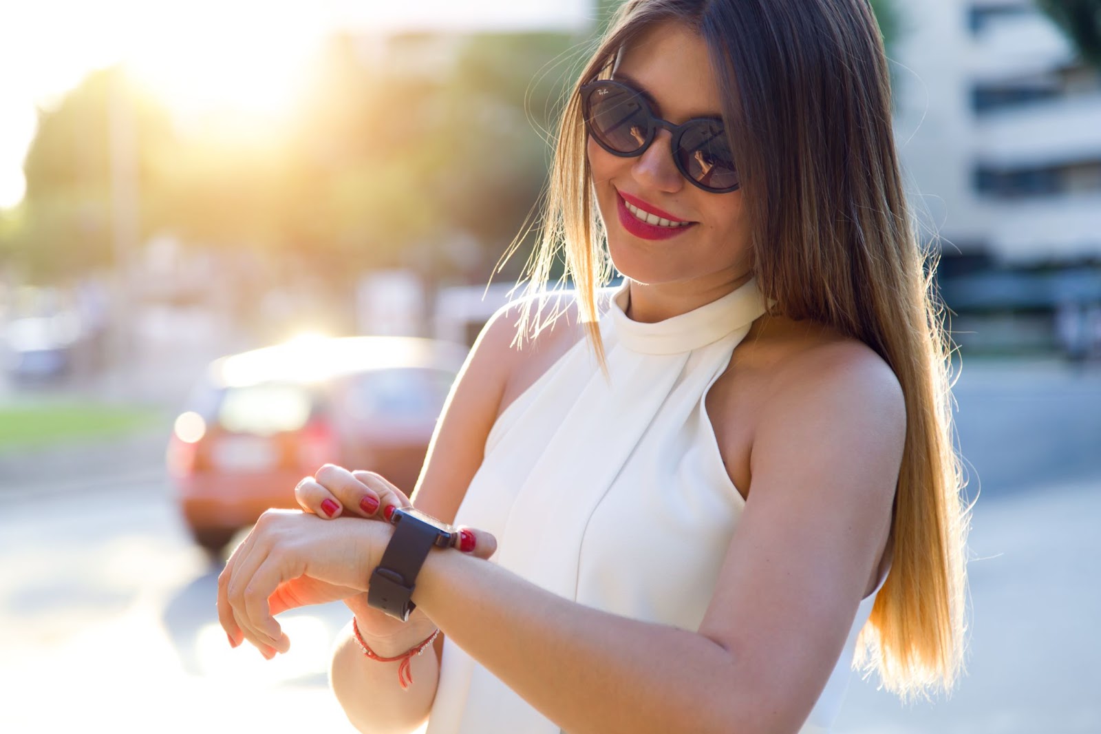 como usar relógio digital com look