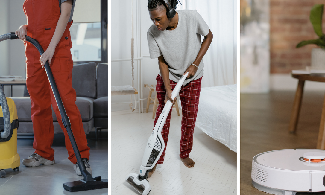 robô aspirador vs aspirador vertical qual escolher