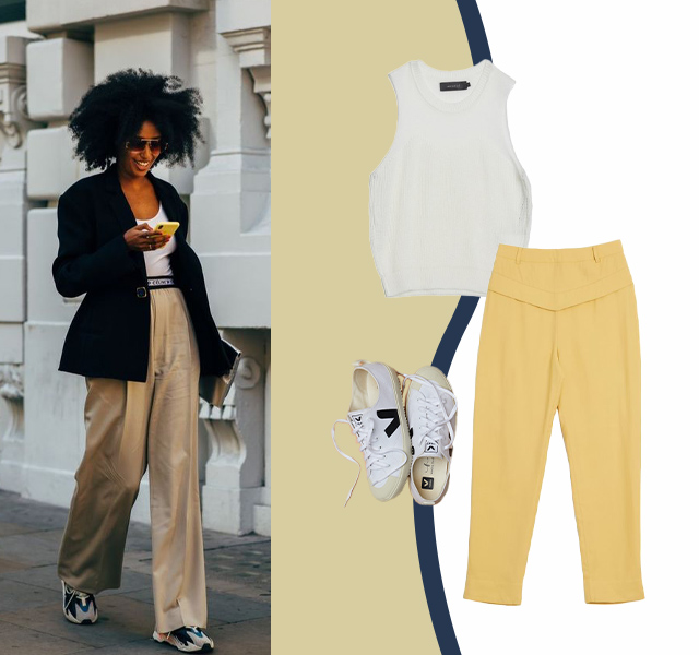 roupa esporte fino feminino