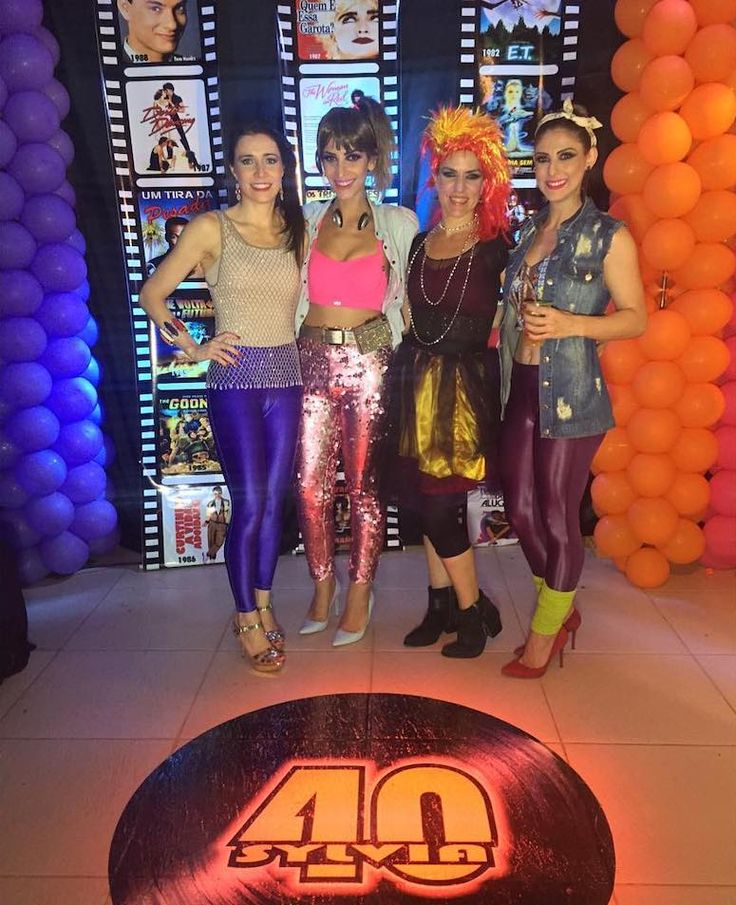 roupas anos 80 para festa feminina
