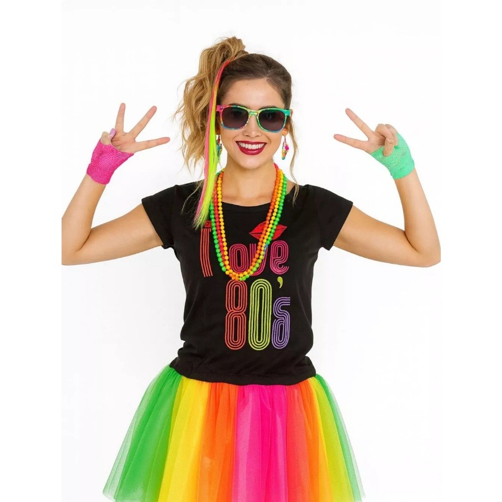 estilo glam anos 80 festa