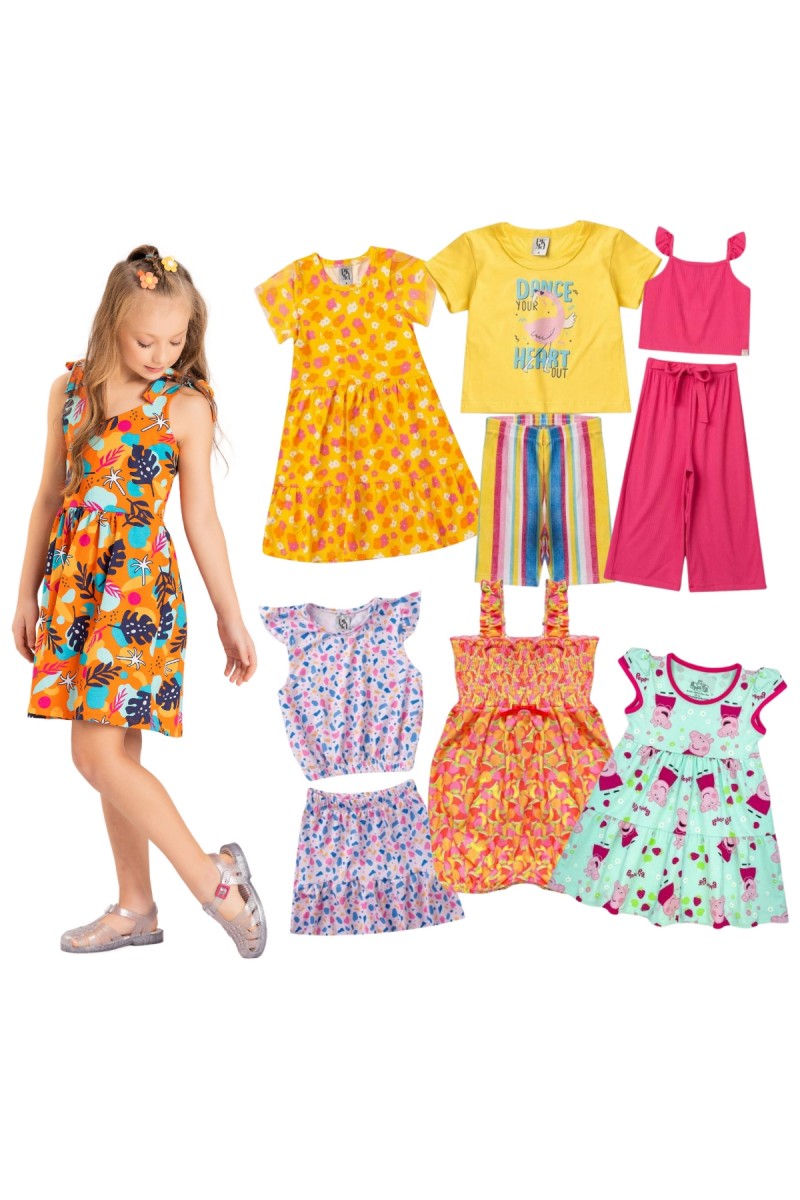 conjunto infantil menina estiloso