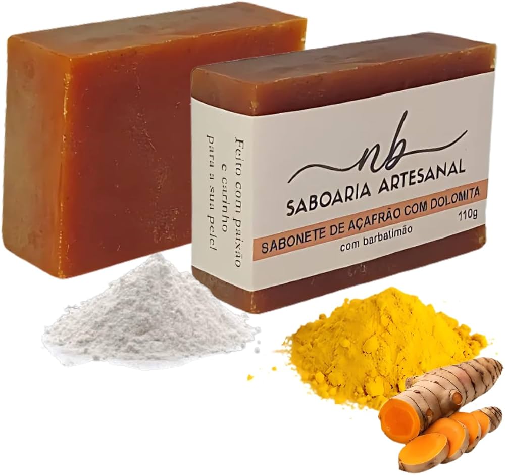 Cúrcuma e Açafrão na Rotina de Skincare: Guia Completo dos Sabonetes Naturais