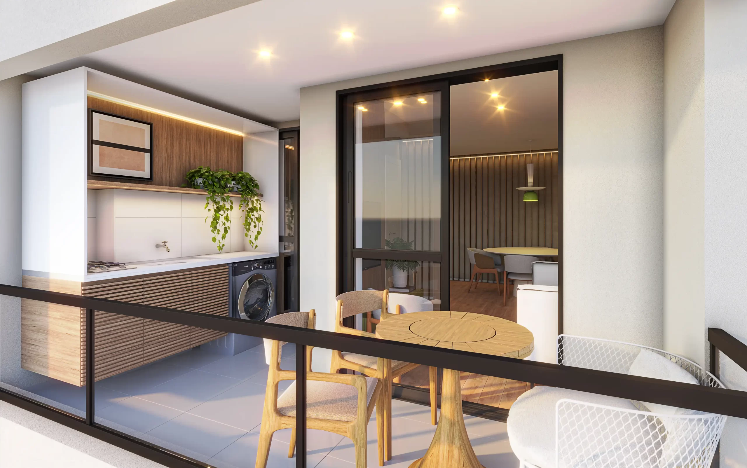 sacada de vidro apartamento