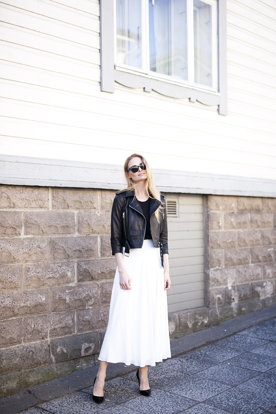 saia branca boho chic