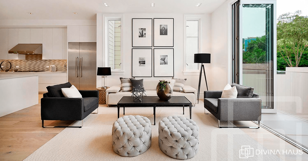 sala de estar luxuosa