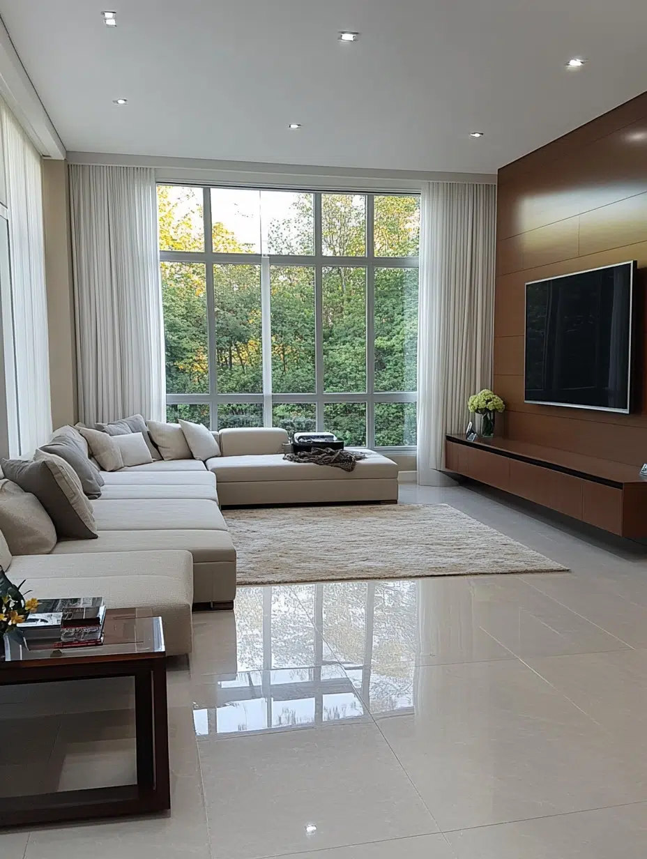 como decorar sala grande