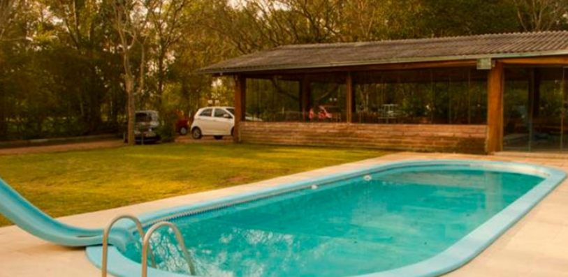 Espaço para pool party