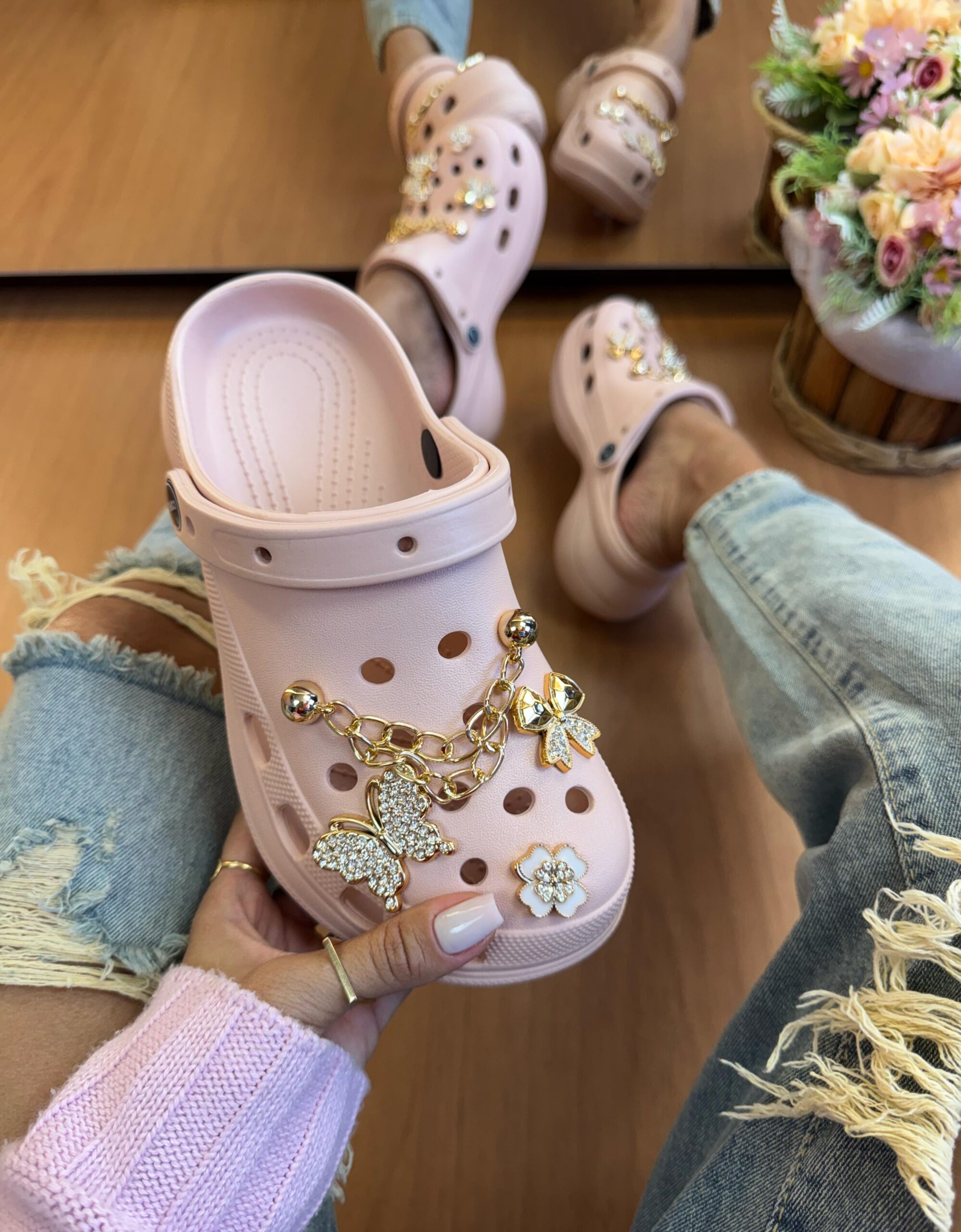 crocs estilosos adulto