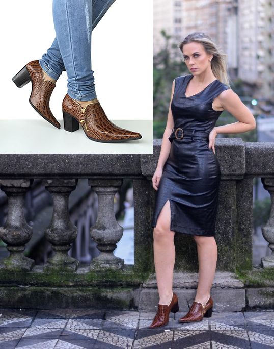 sandália salto grosso confortável