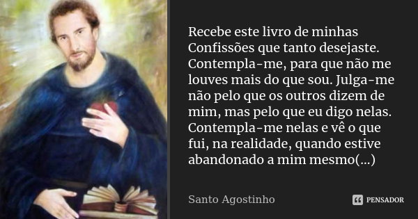 santo agostinho frases