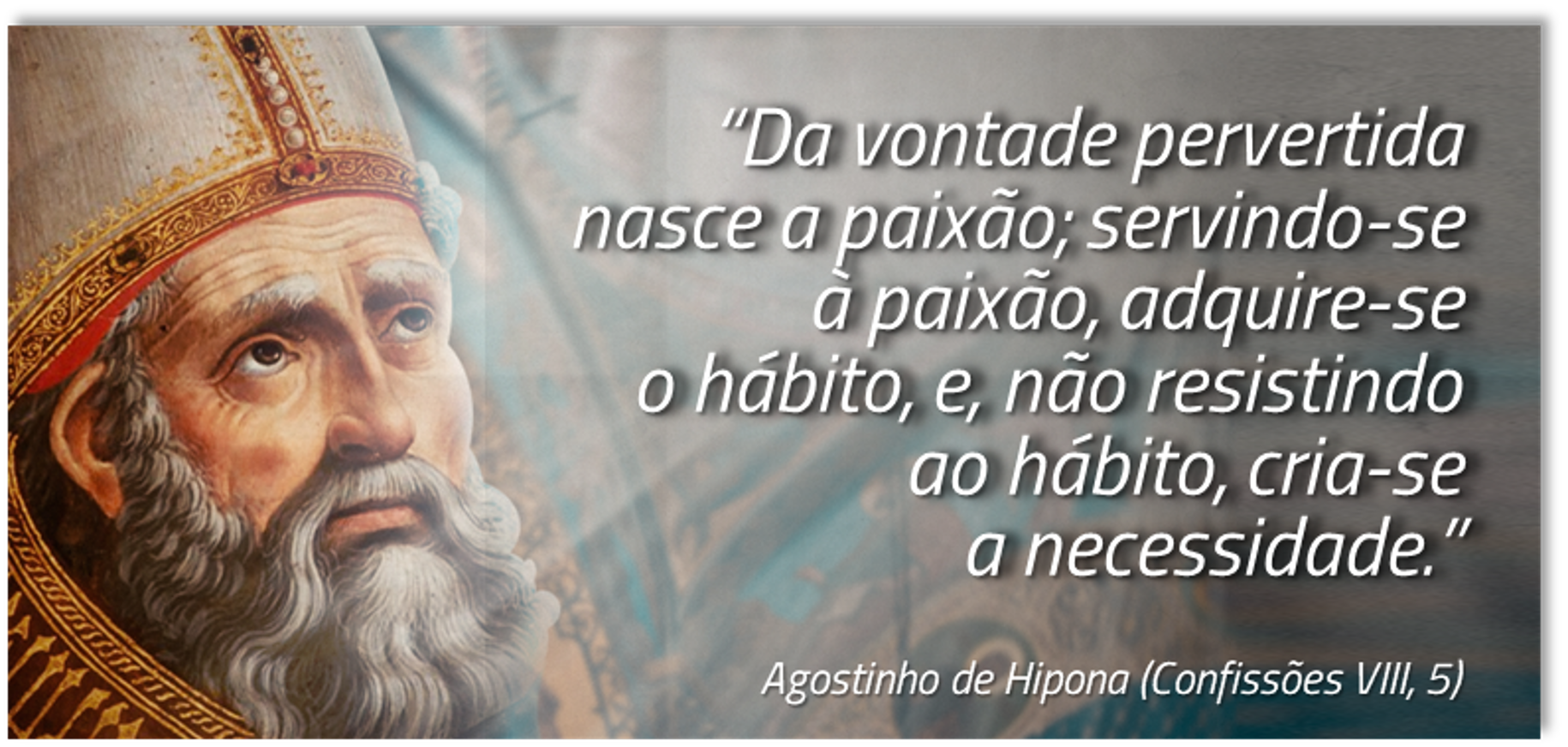 santo agostinho frases