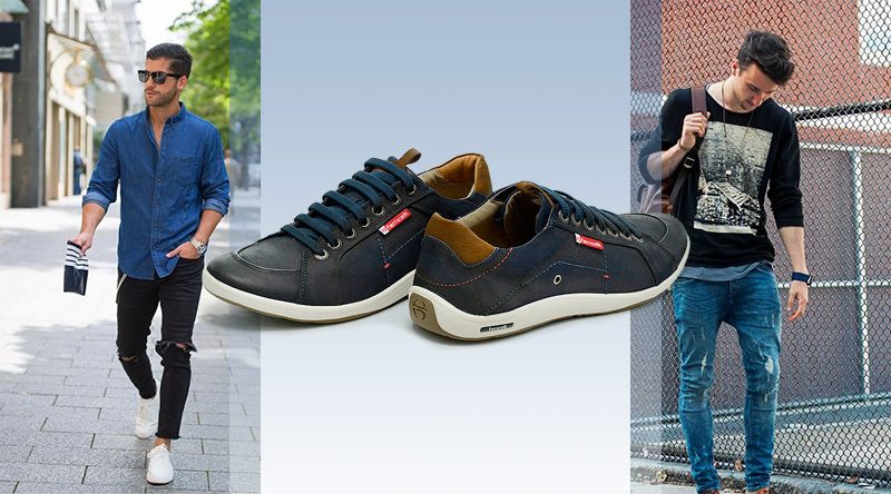 looks com sapatênis masculino