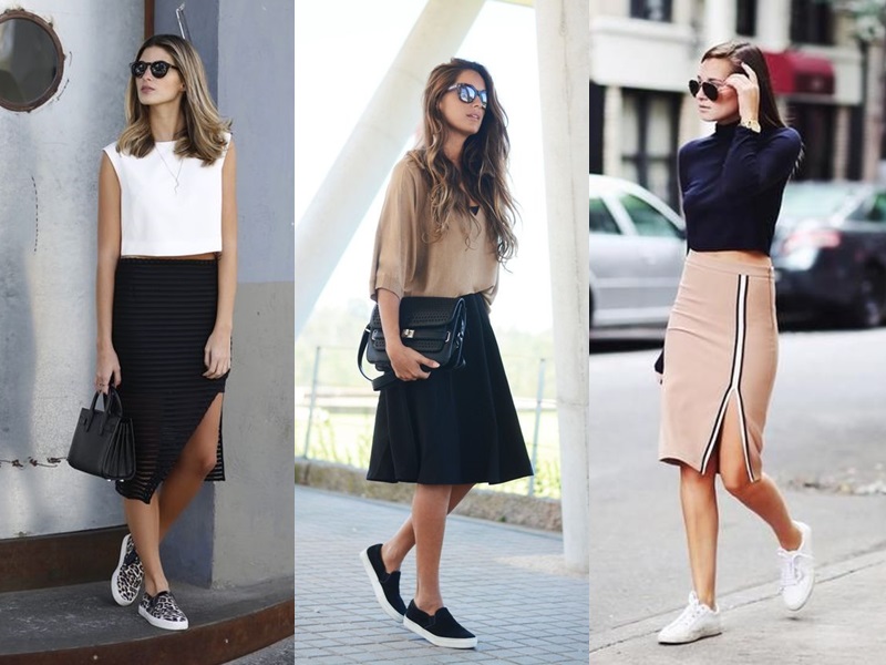 looks com sapatênis feminino