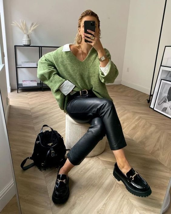 sapatos confortáveis para trabalhar looks
