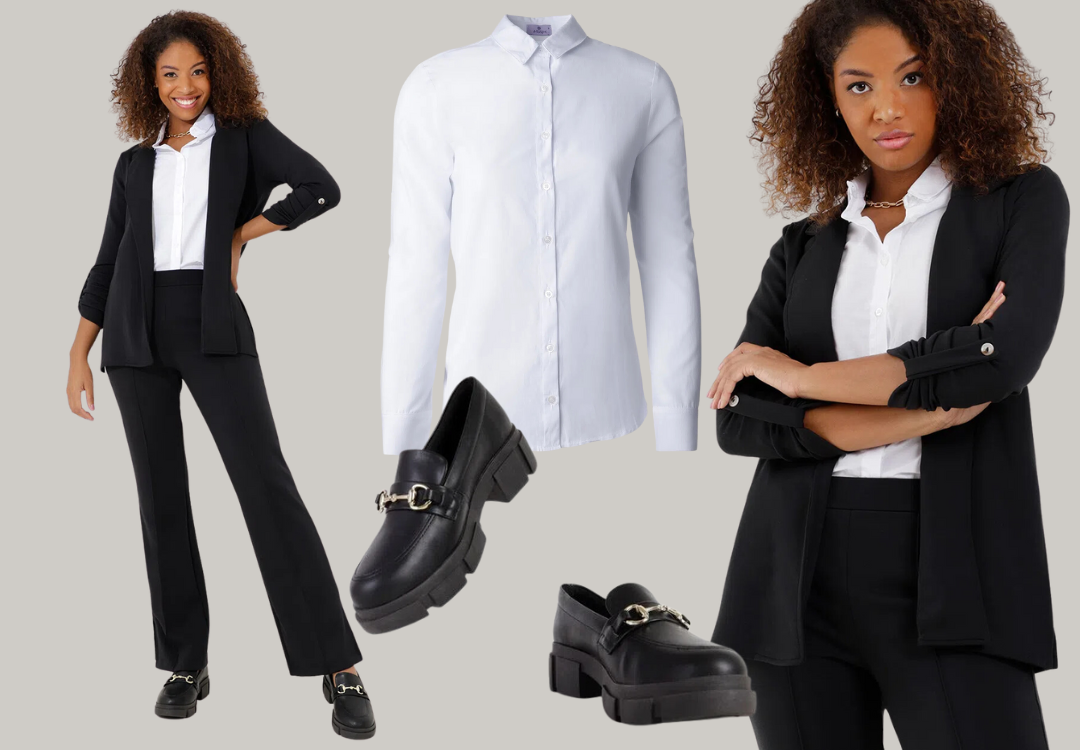 sapatilha para trabalho formal