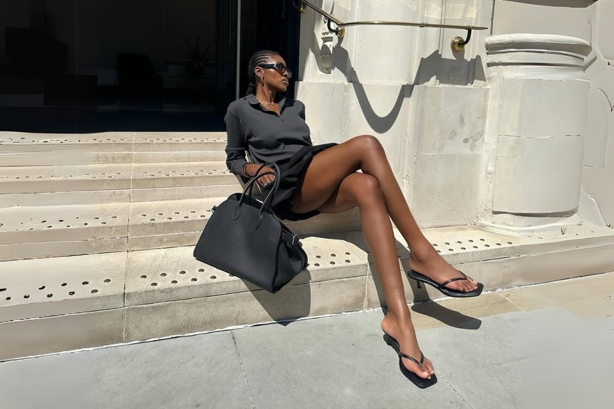 looks de trabalho com sapatos elegantes