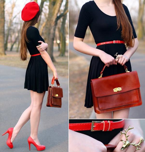 tênis vermelho looks