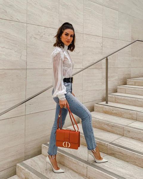 scarpin vizzano branco feminino