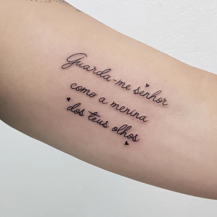 erros comuns ao tatuar frase seja forte e corajoso