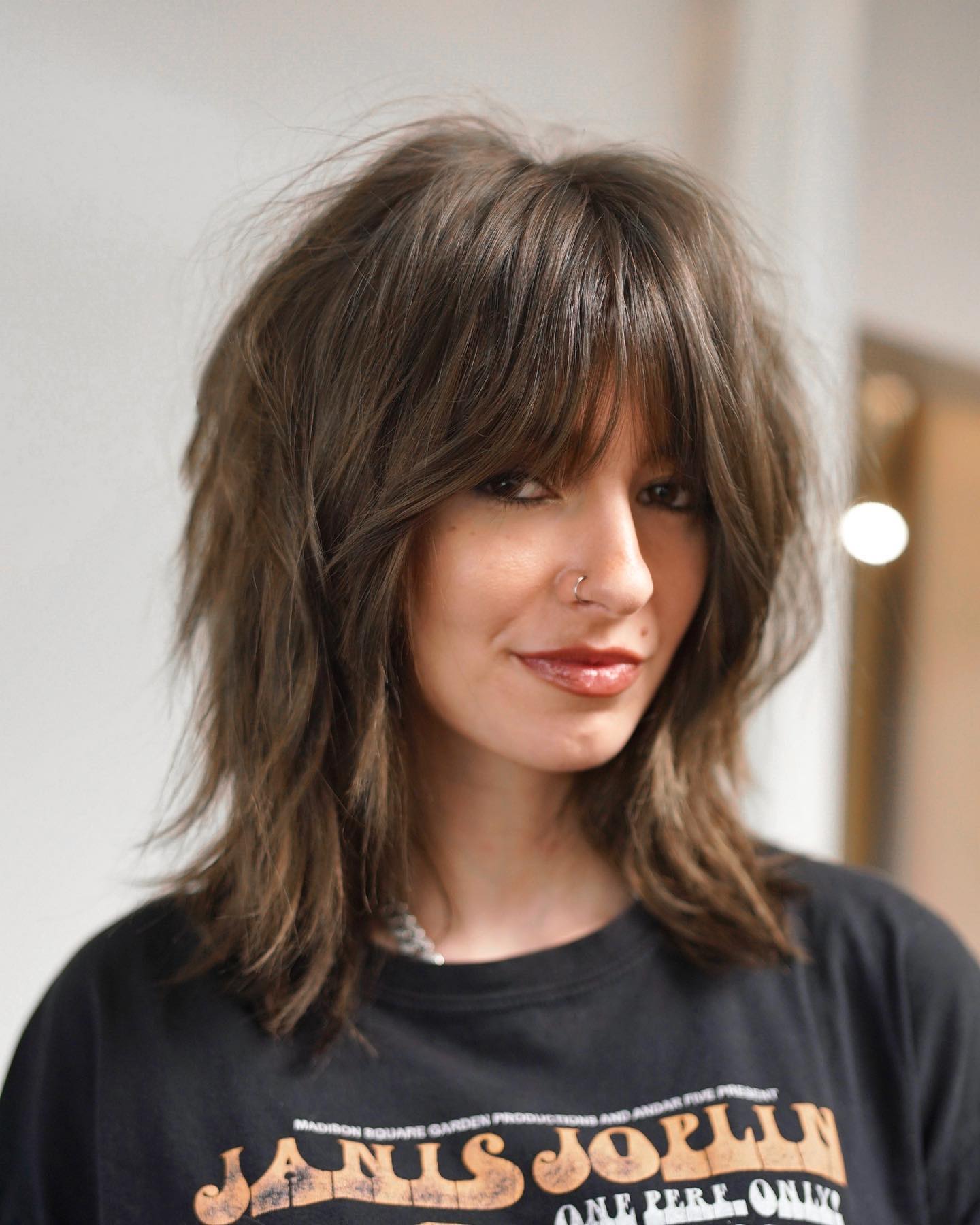corte longo shaggy