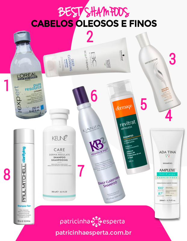 Shampoo Bom Para Cabelo Oleoso