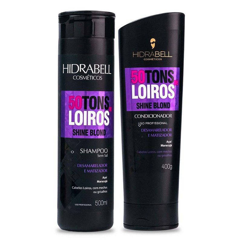 shampoo para cabelo com luzes