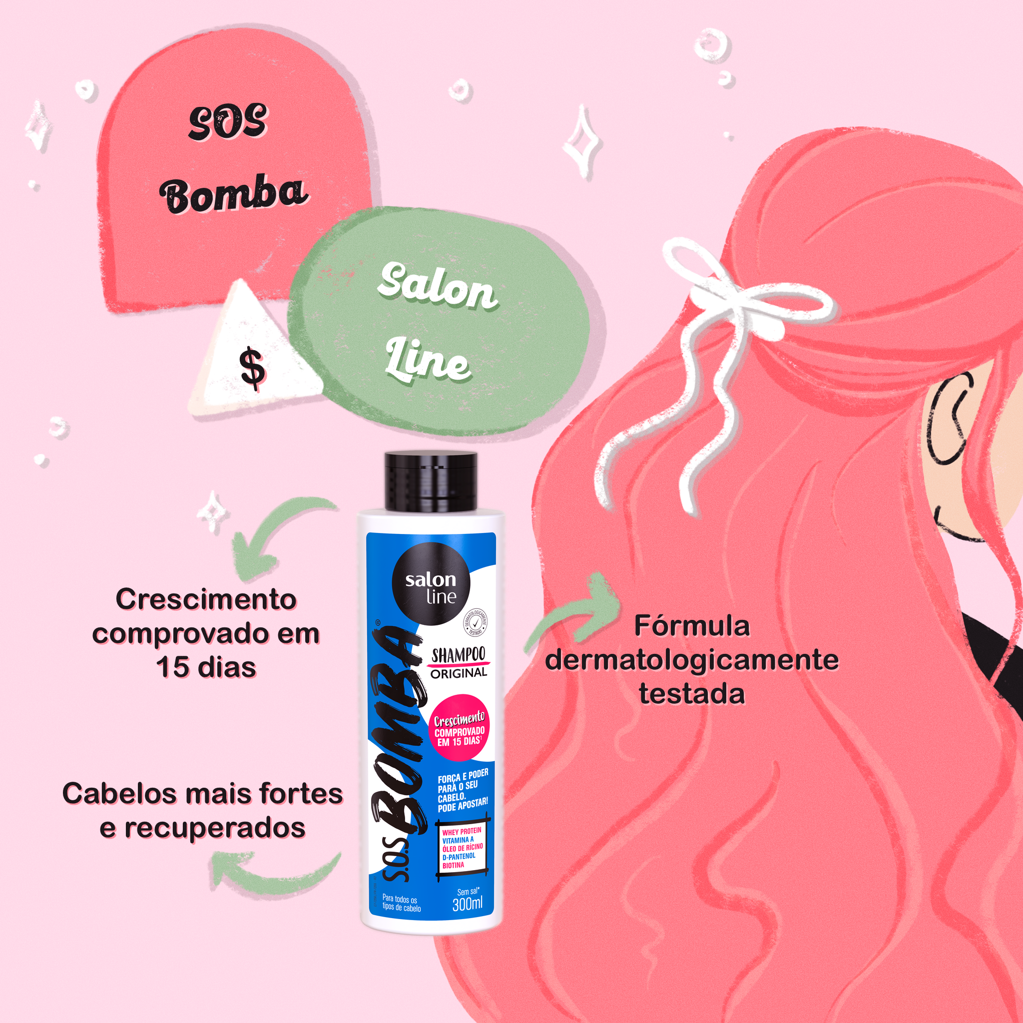 shampoo para crescer cabelo
