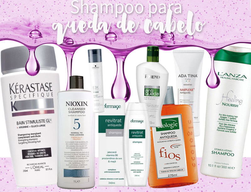 Ingredientes chave em shampoos antiqueda: o que procurar