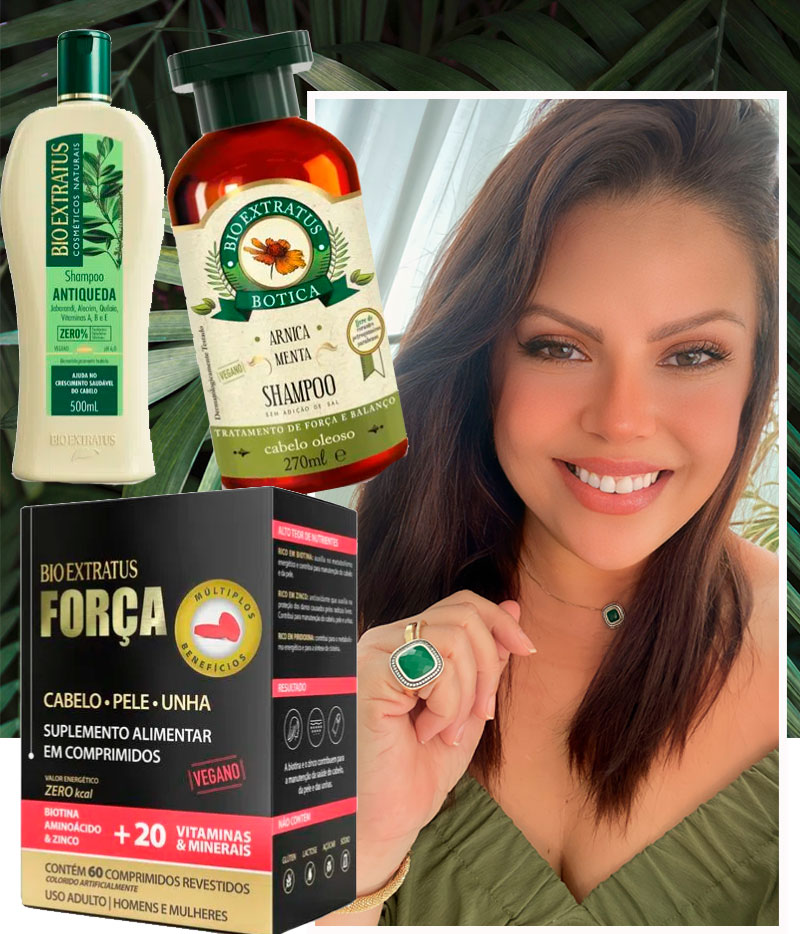 shampoos para queda de cabelo