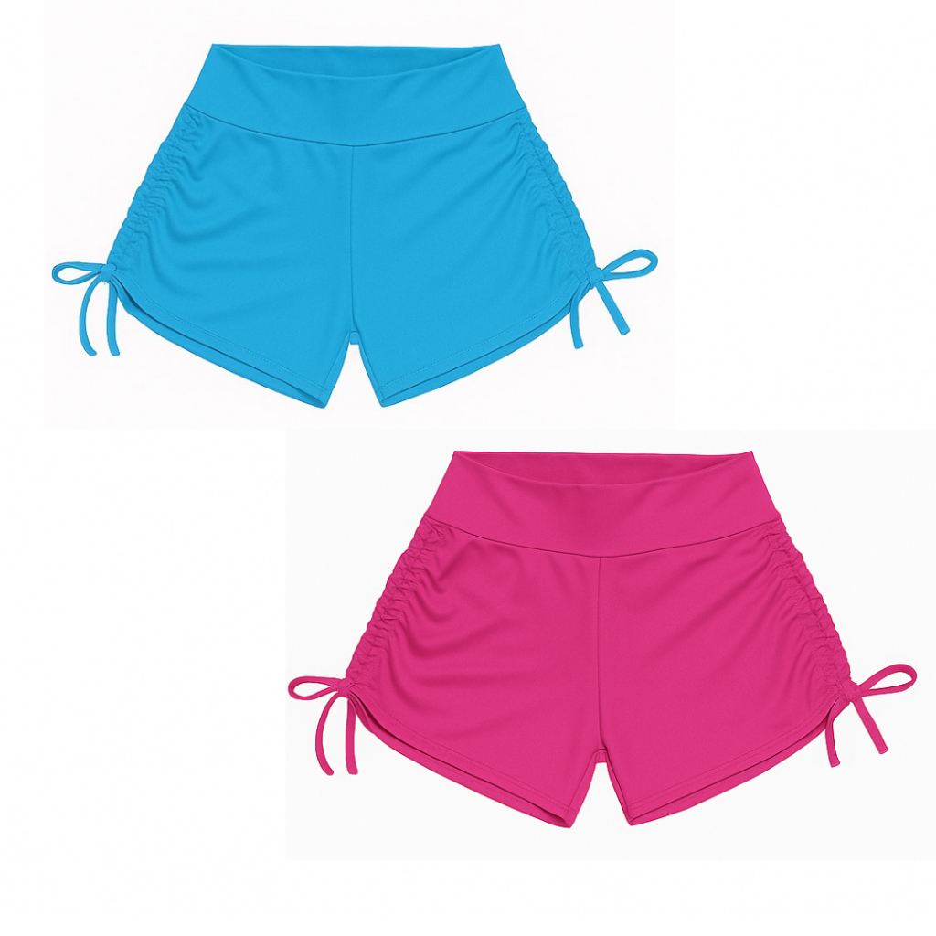 short de banho feminino