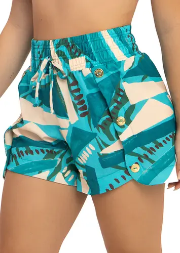 short de banho feminino