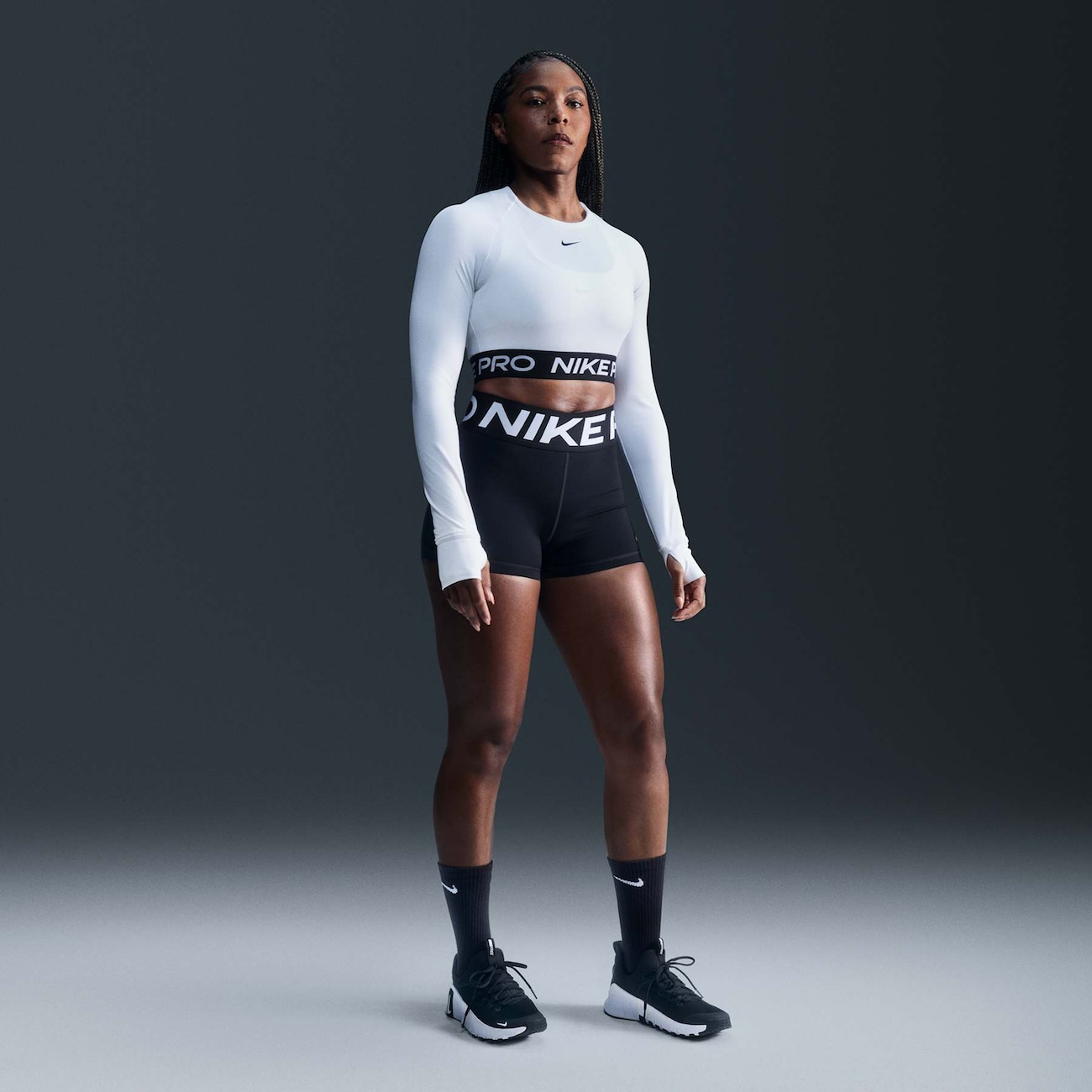 como usar shorts nike feminino