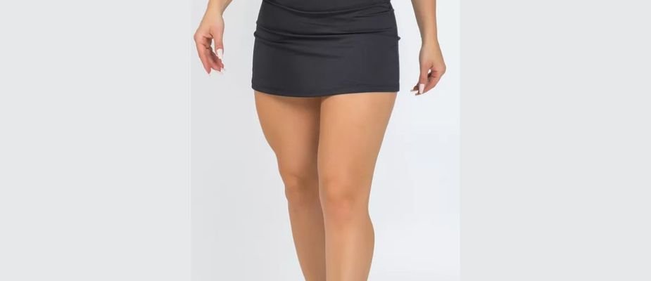 Short saia para corrida