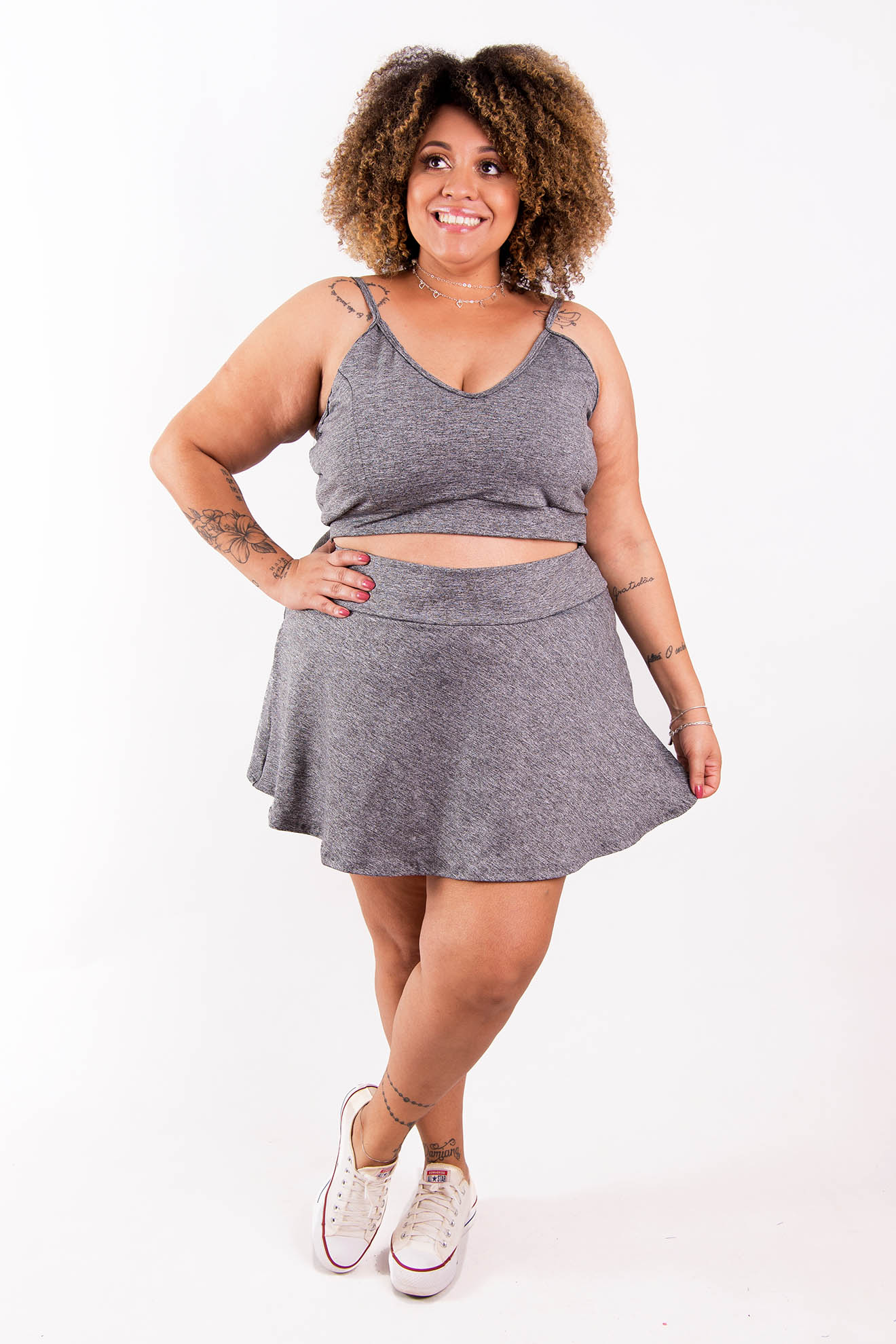 Short saia para musculação