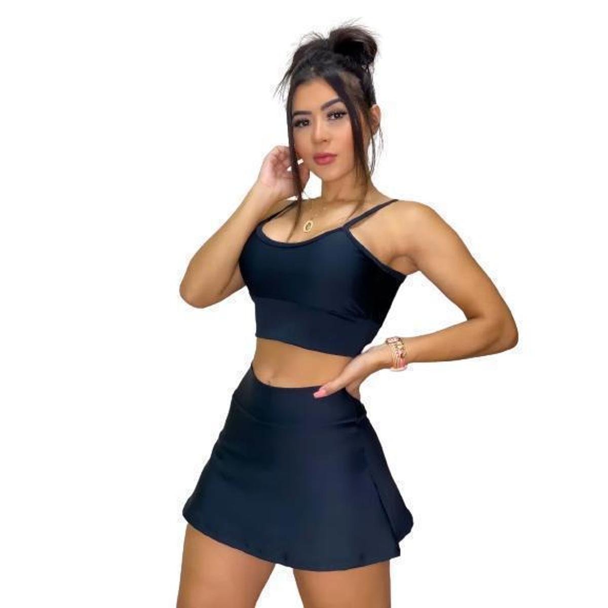 Short saia de alta performance