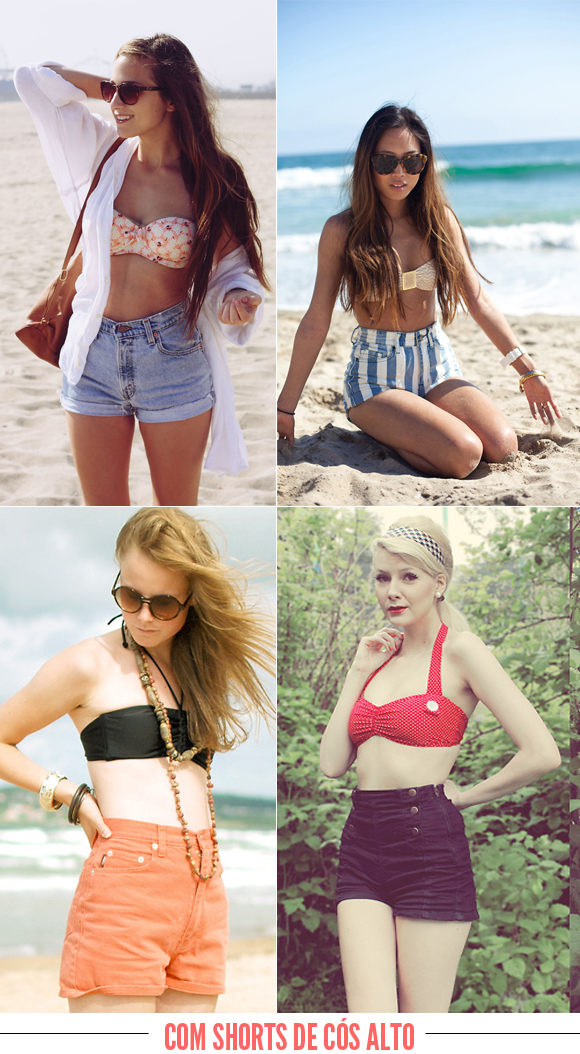looks shorts de praia 2026