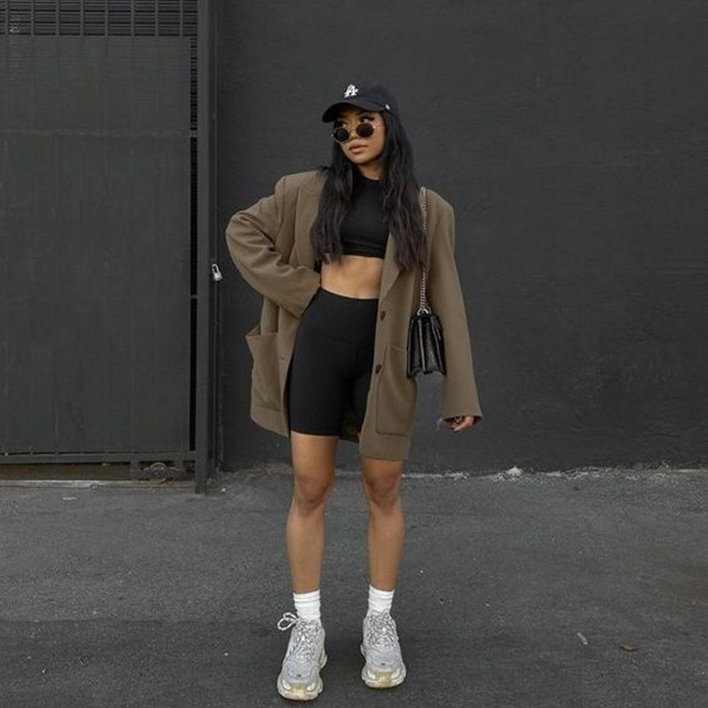 shorts pretos para academia