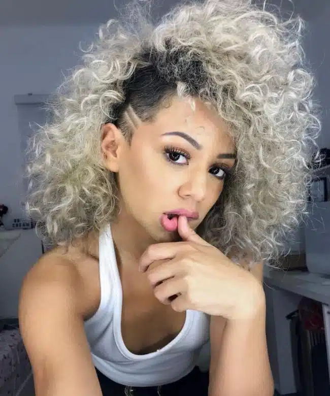 sidecut cabelo cacheado