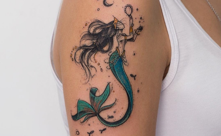 significado tatuagem sereia braço