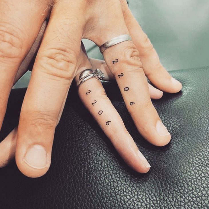 significado tatuagem coração dedo anelar casal
