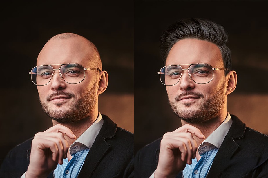 simulador de corte de cabelo