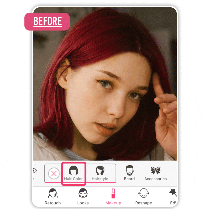 Como usar simuladores de cabelo para encontrar seu tom perfeito