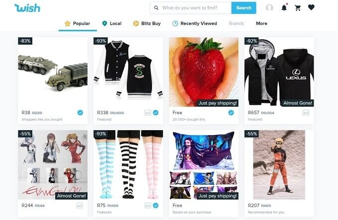 Wish Brand e Wishin no Brasil